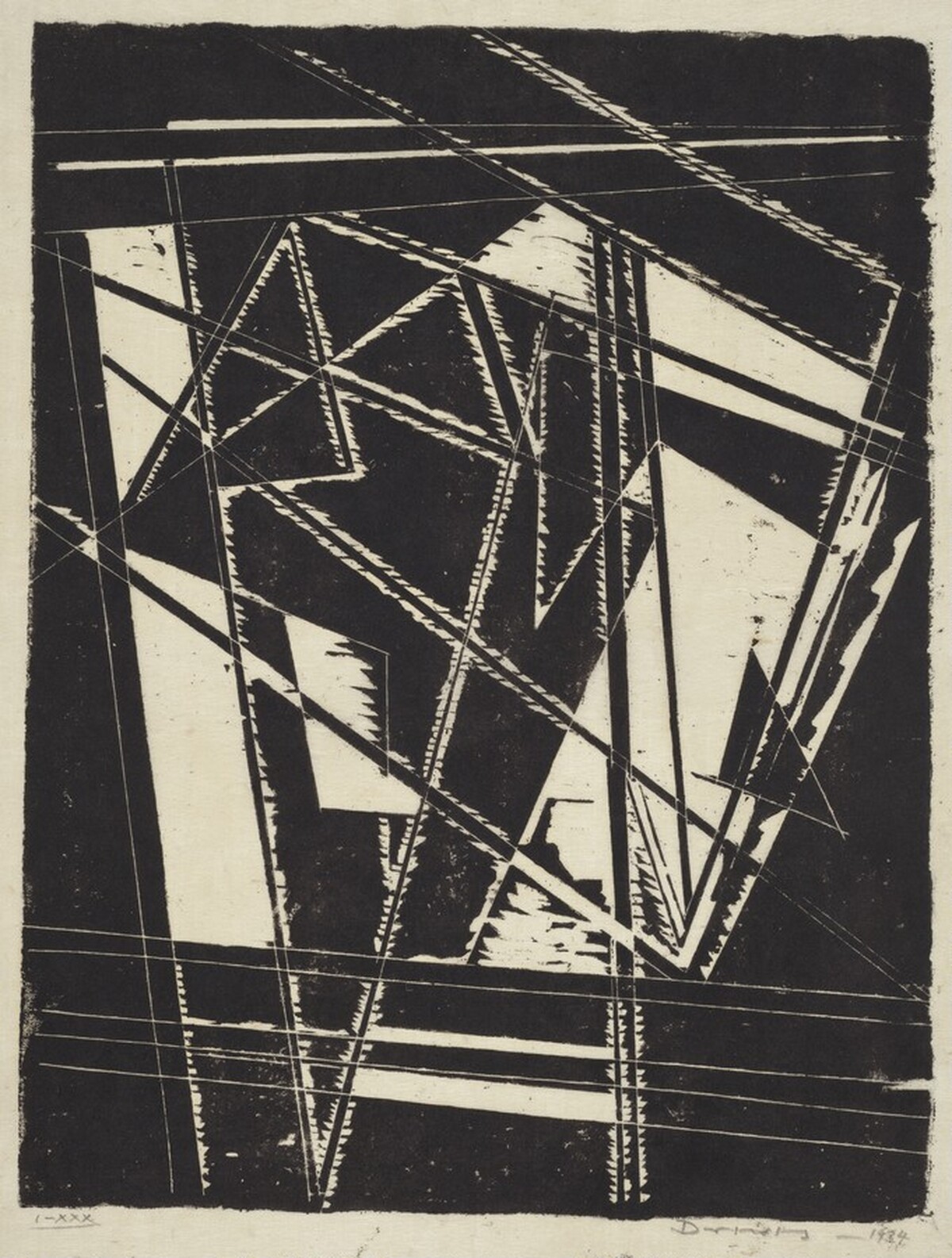 Composition No.2 (Window) by Werner Drewes
