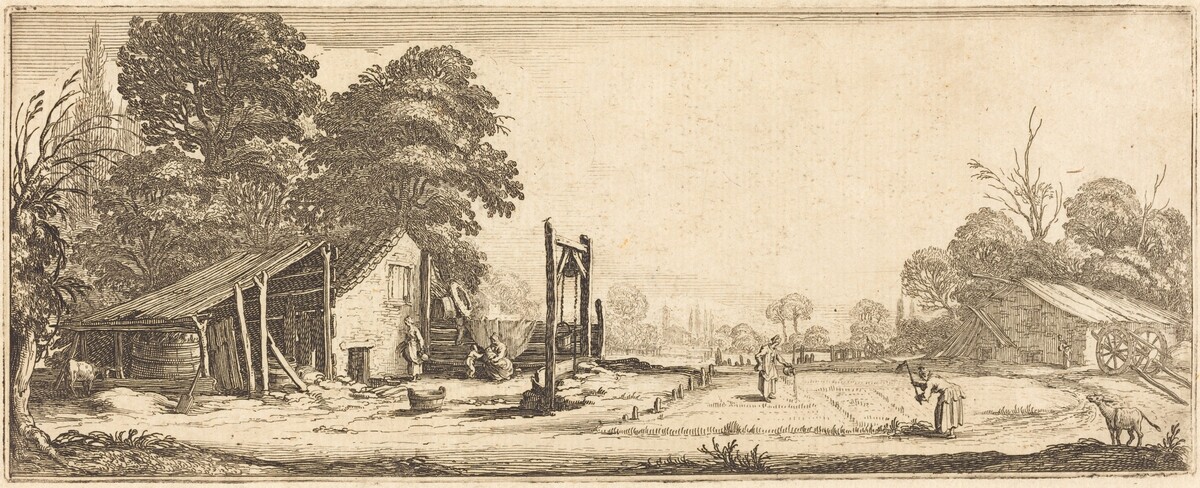 The Garden by Follower of Jacques Callot