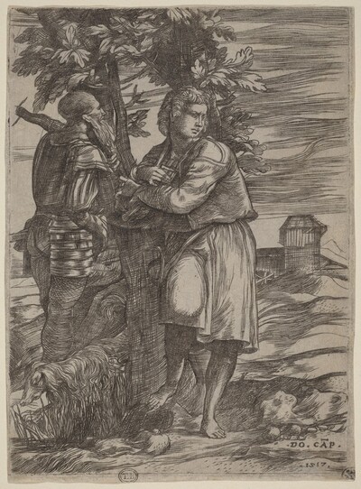 The Shepherd and the Old Warrior