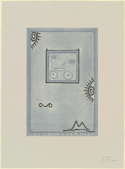 Untitled (White Mezzotint) [trial proof]