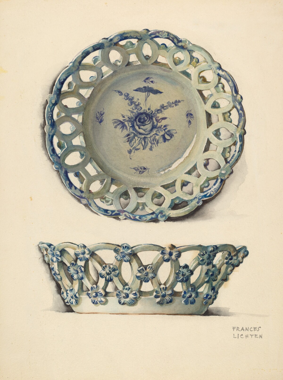 Fruit Basket by Frances Lichten