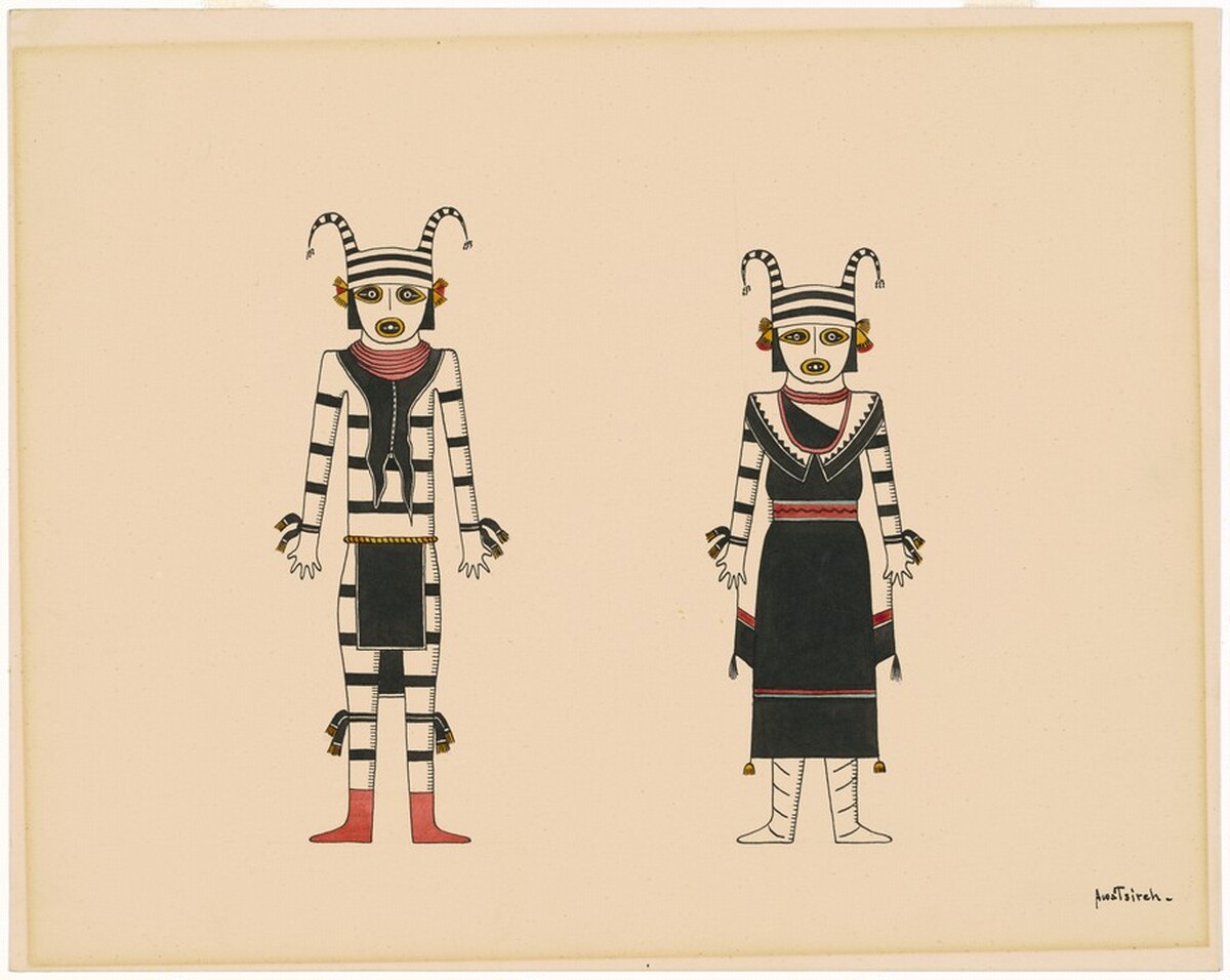 Two Kossa by Awa Tsireh