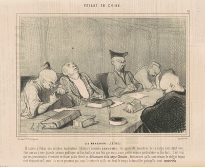 Les mandarins lettrés
