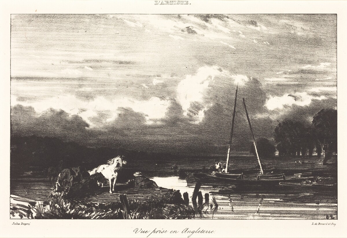 View in England (Vue prise en Angleterre) by Jules Dupré