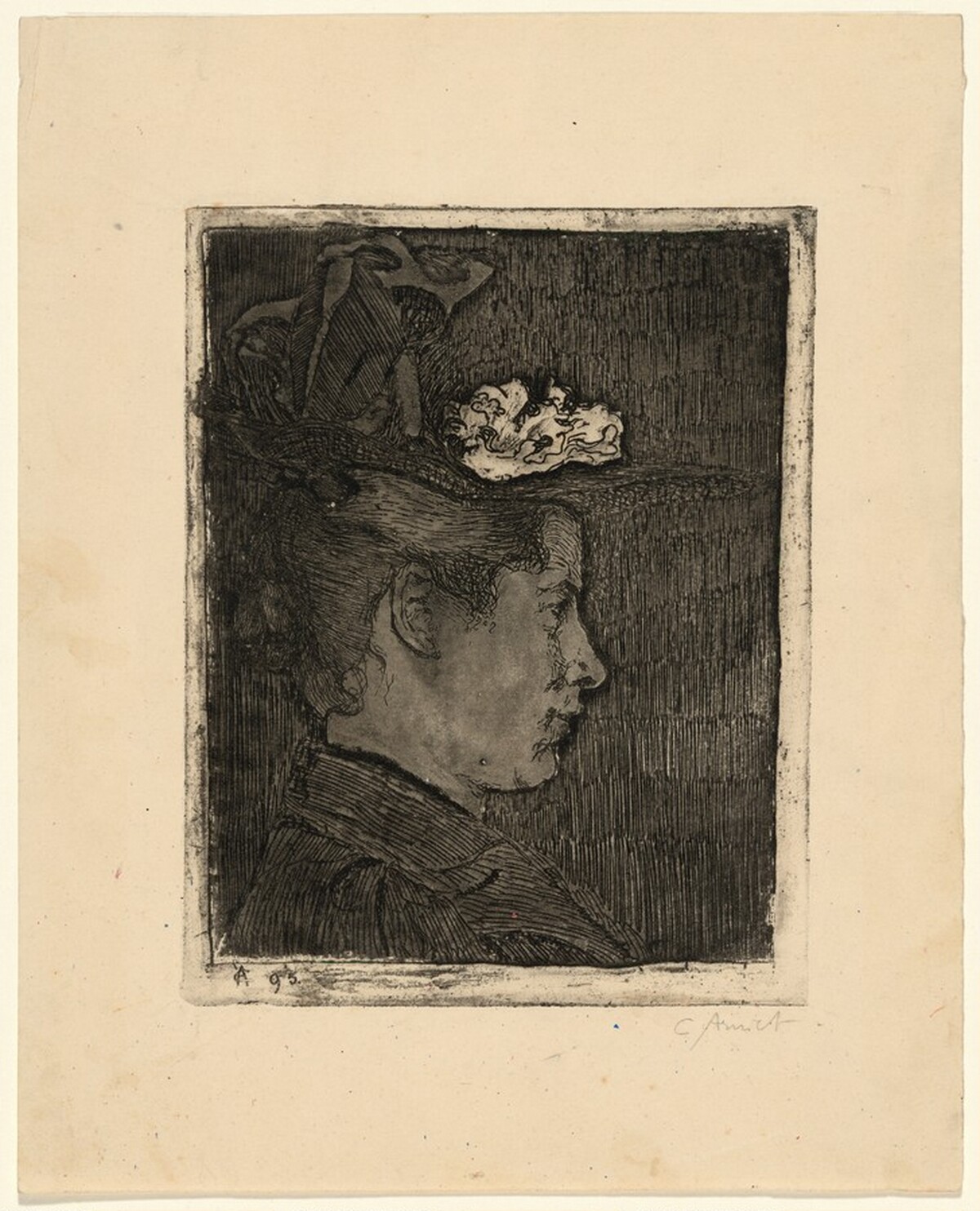 The Artist's Future Wife (Anna Luder) by Cuno Amiet