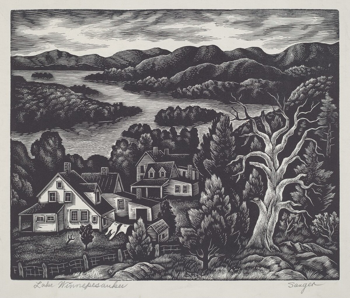 Lake Winnepseaukee by Isaac J. Sanger