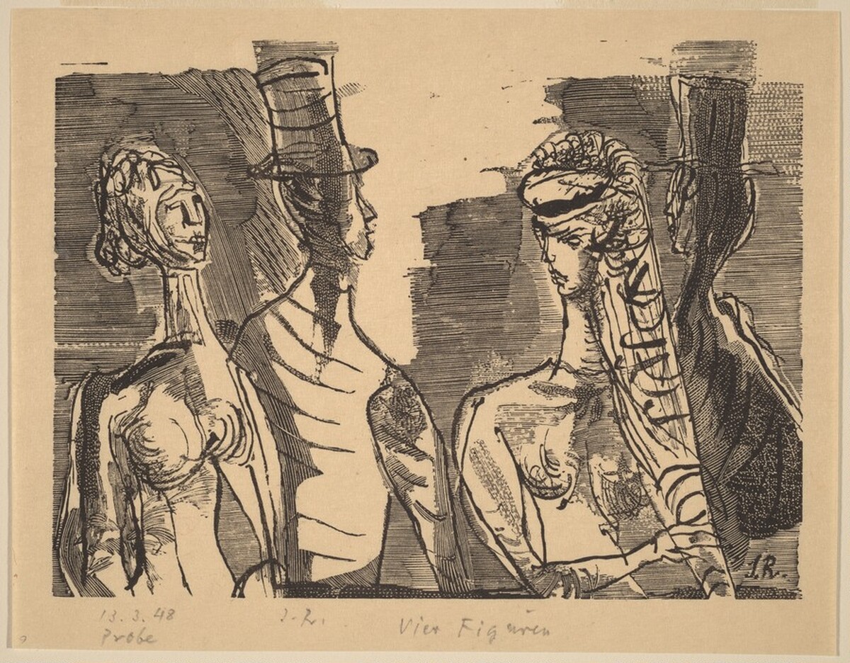 Four Figures by Imre Reiner