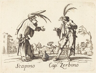 Scapino and Cap. Zerbino