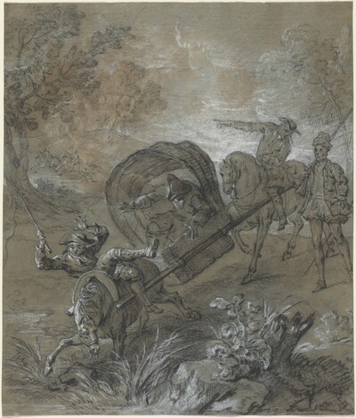 La Rancune en brancard, abattu dans le bourbier
