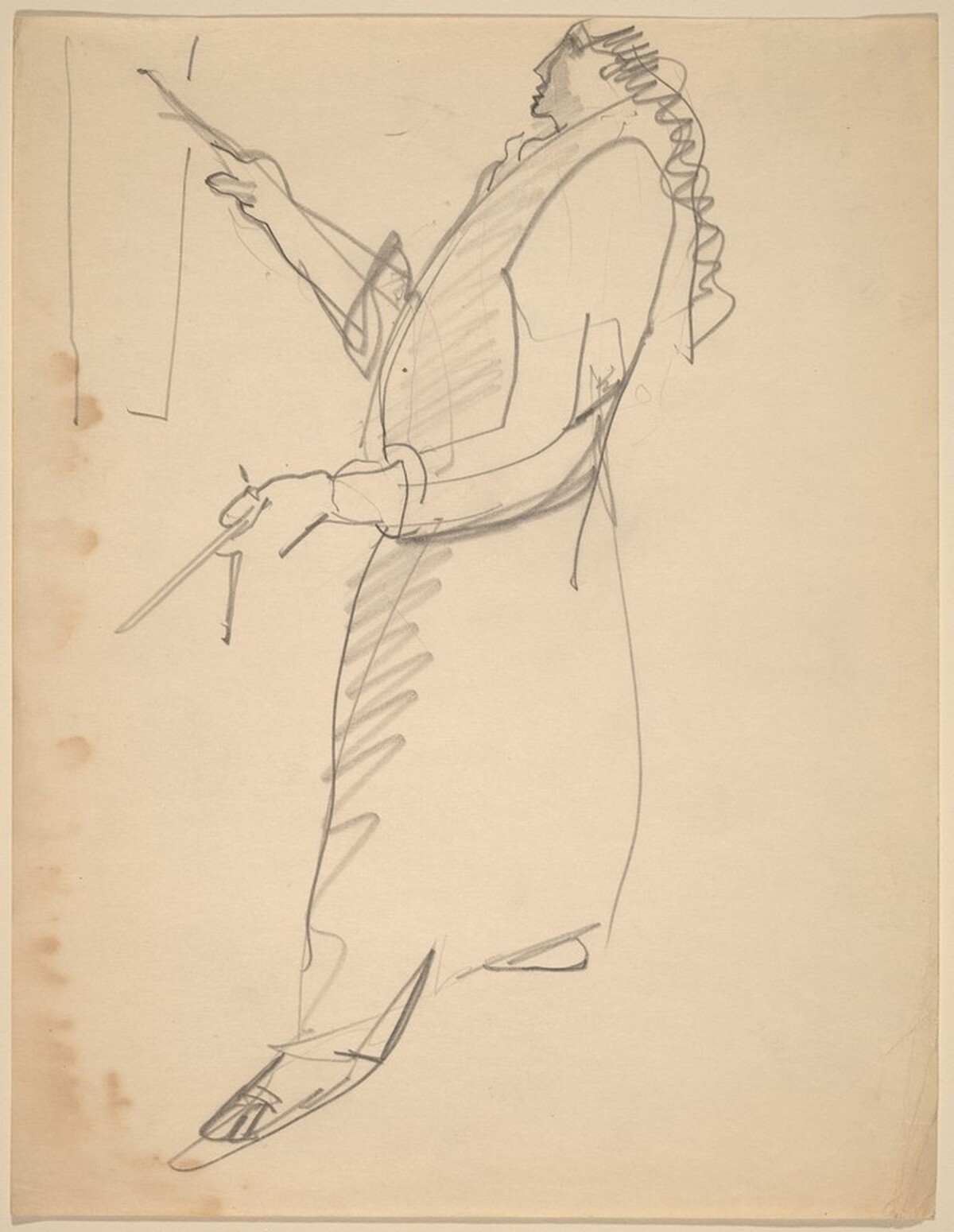 Woman in Long Robe, Painting by Mark Rothko