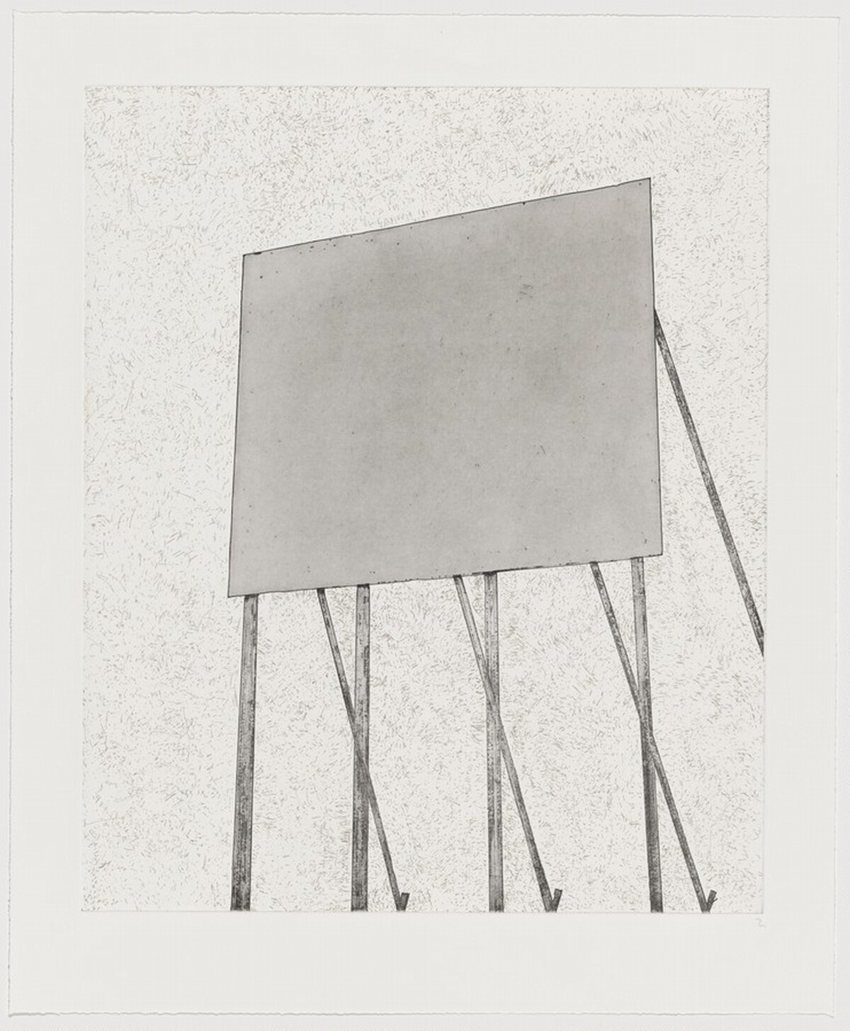 Your Space #2 [working proof 1] by Ed Ruscha