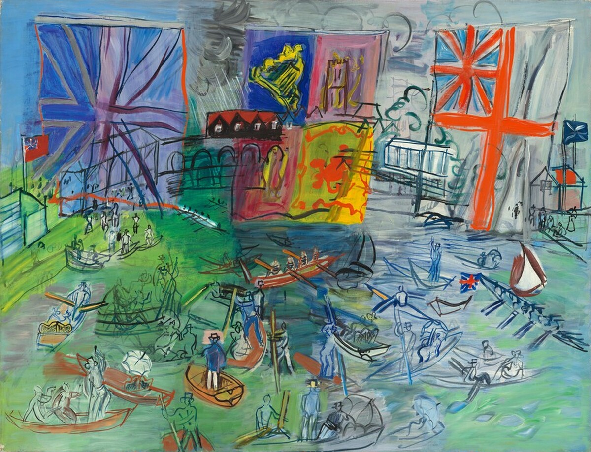 Regatta at Henley by Raoul Dufy