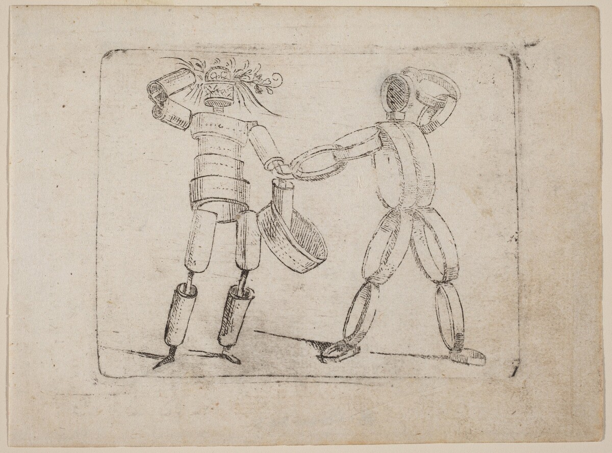 From "Bizzarie di varie Figure" by Giovanni Battista Bracelli