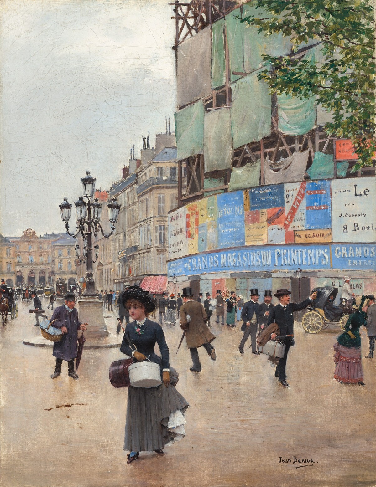 Paris, rue du Havre by Jean Béraud