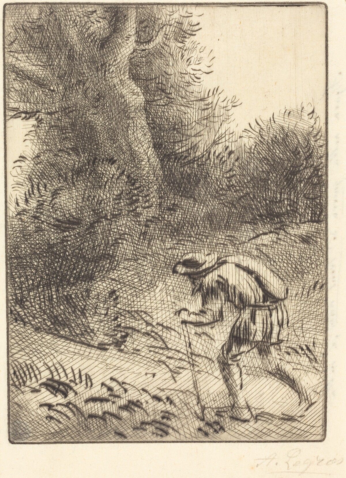 Little Wandering Jew (Le petit juif errant) by Alphonse Legros