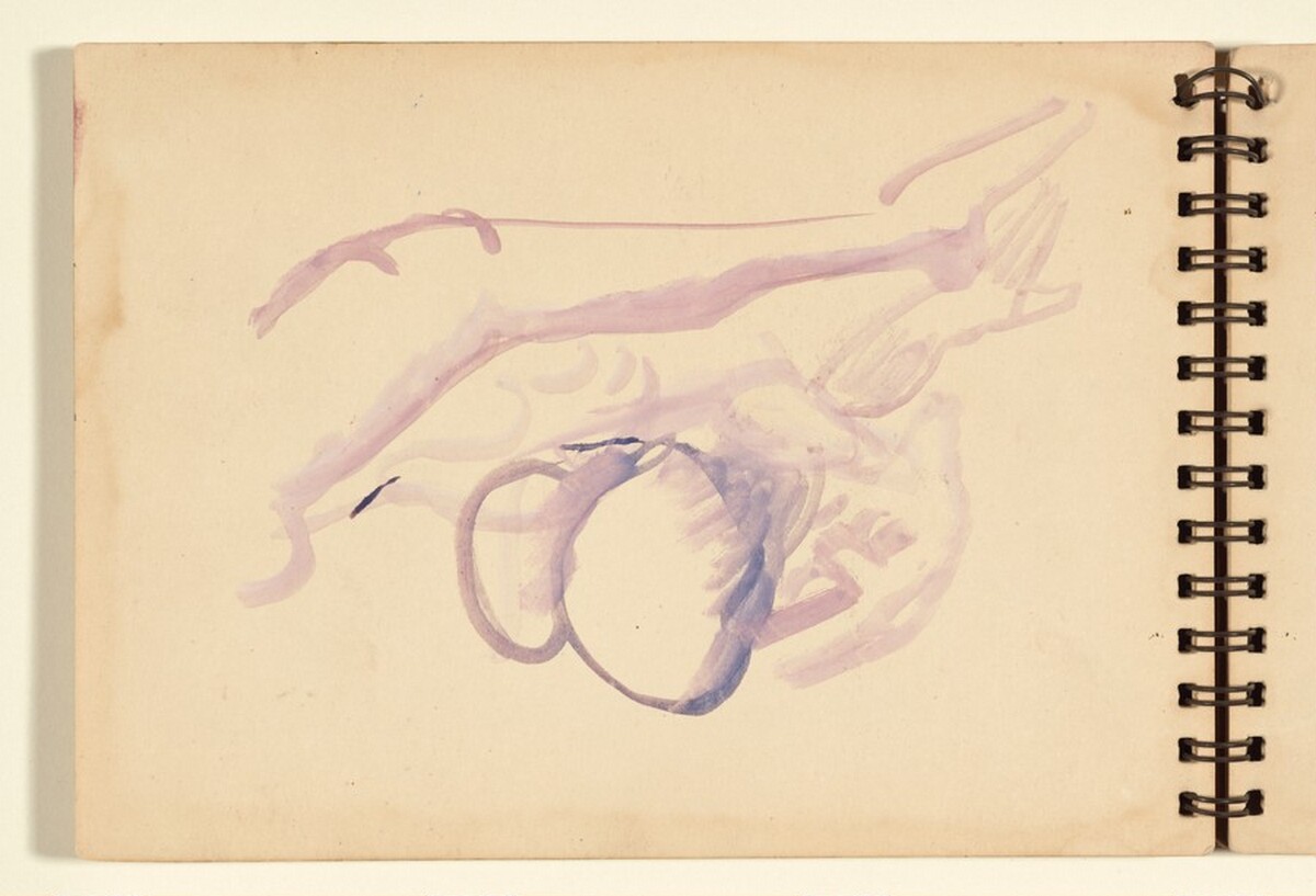 Sketchbook by Mark Rothko