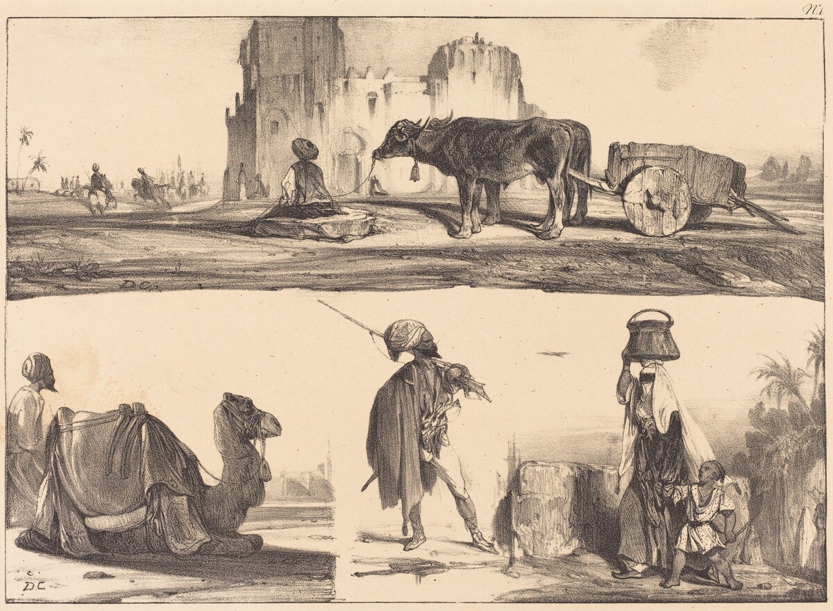 Oriental Vignettes by Alexandre-Gabriel Decamps