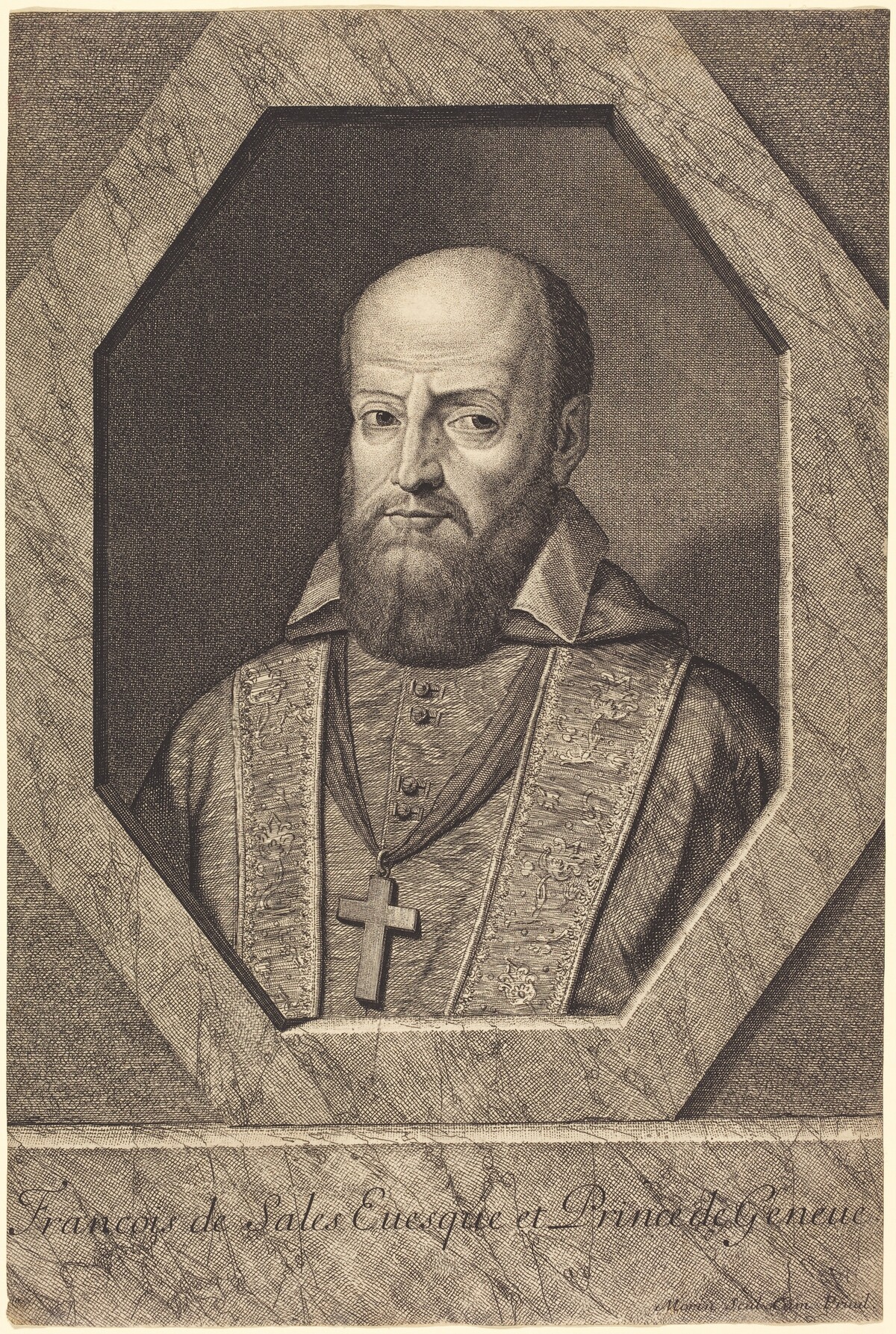 Saint Francois de Sales by Jean Morin