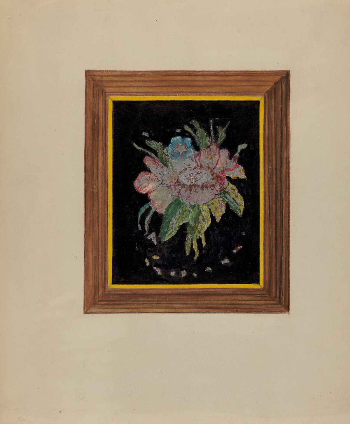 Tin Foil Flower (Painting) by Florence Stevenson