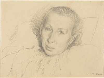 The Artist's Sister, Marie von Kalckreuth