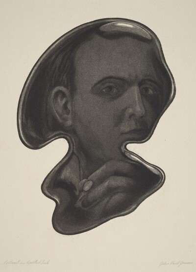Portrait in Spilled Ink