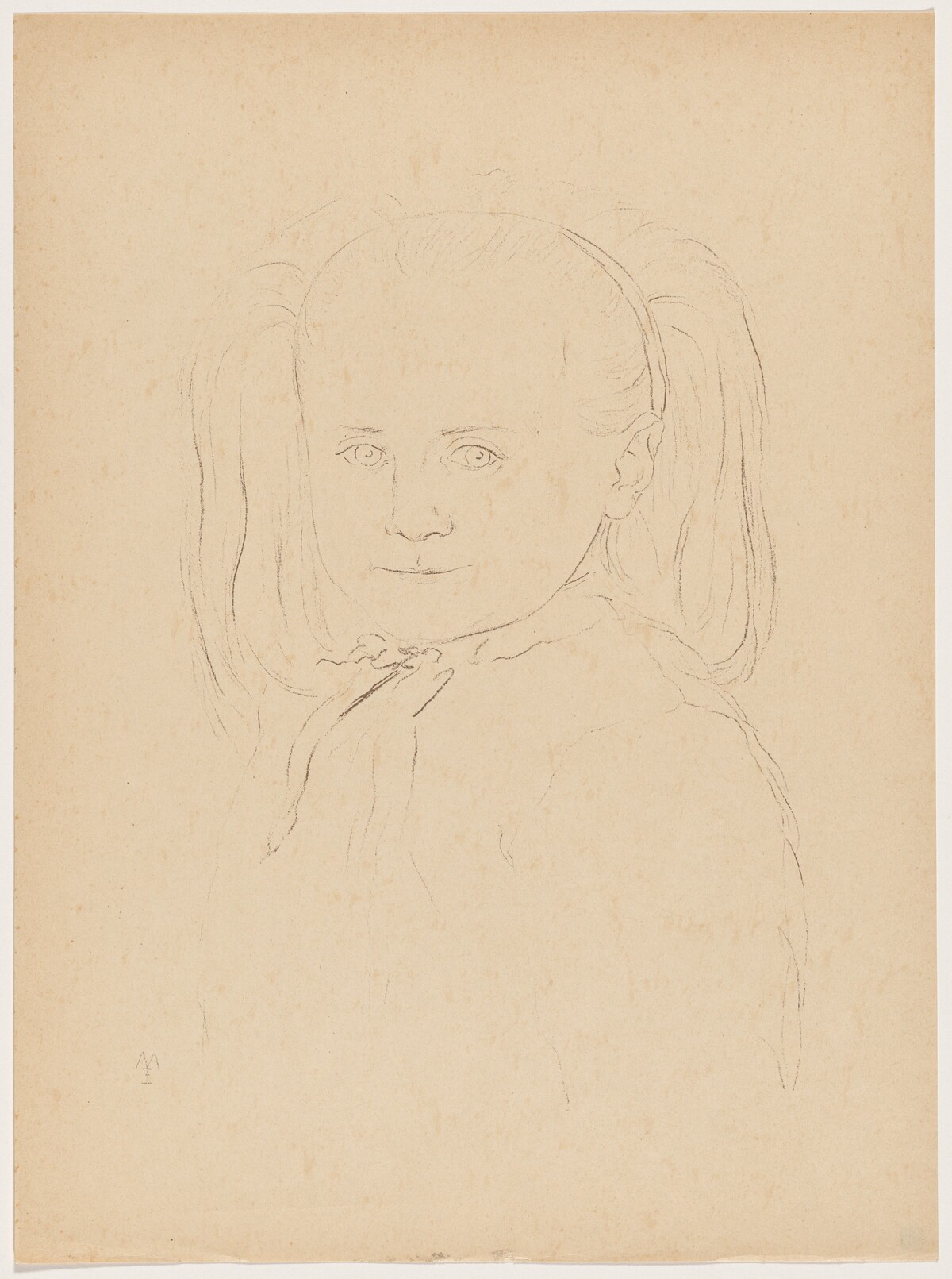 Petite fille by Eugène Martel