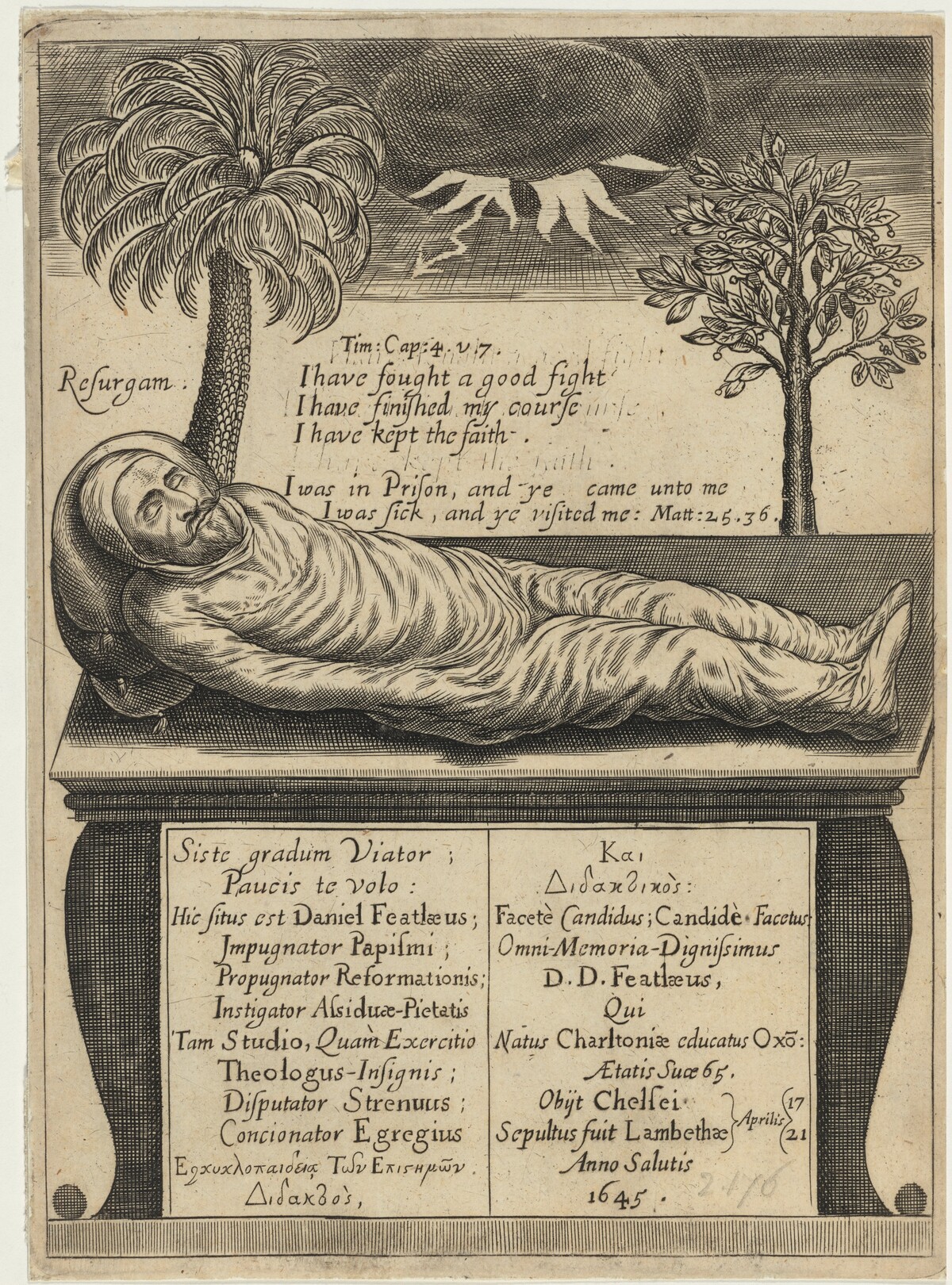 Daniel Featley by Unknown Artist
