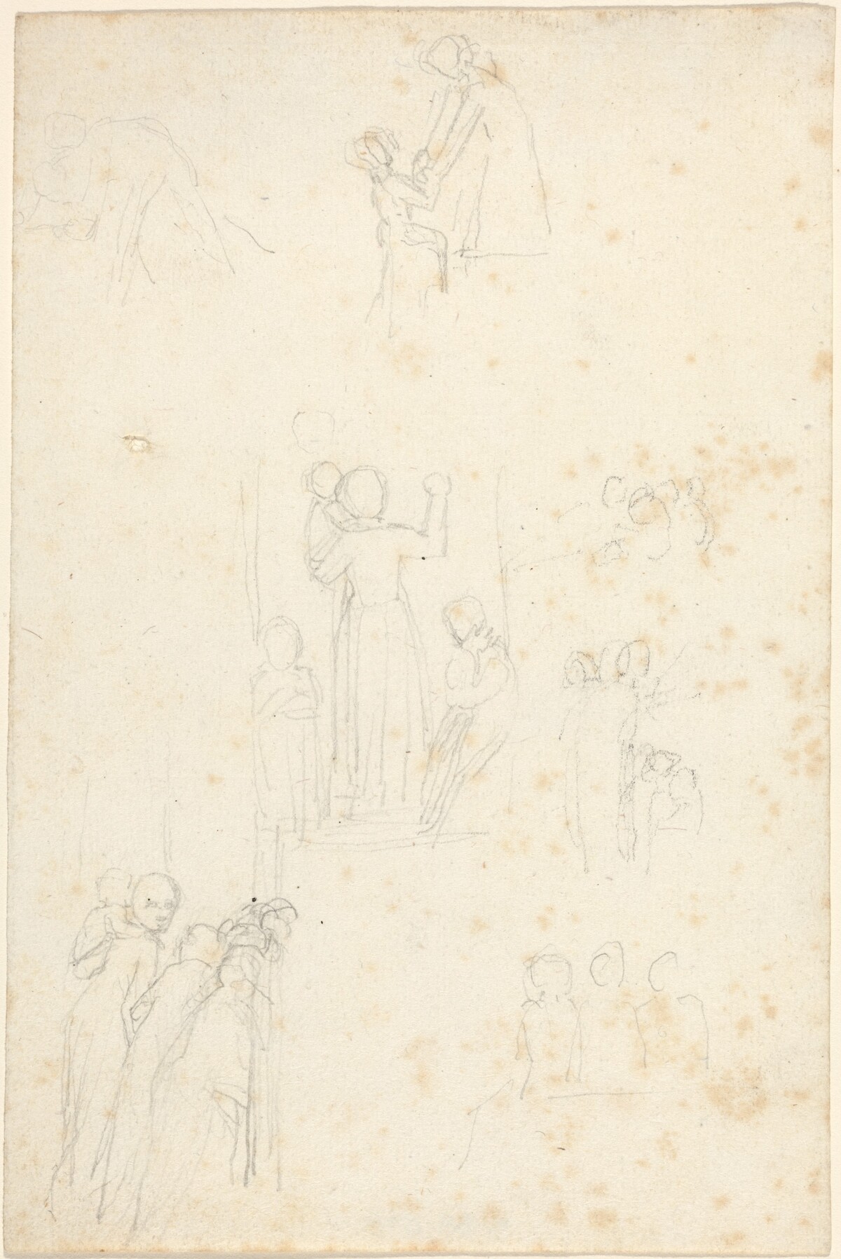 Sheet of Studies by John Flaxman