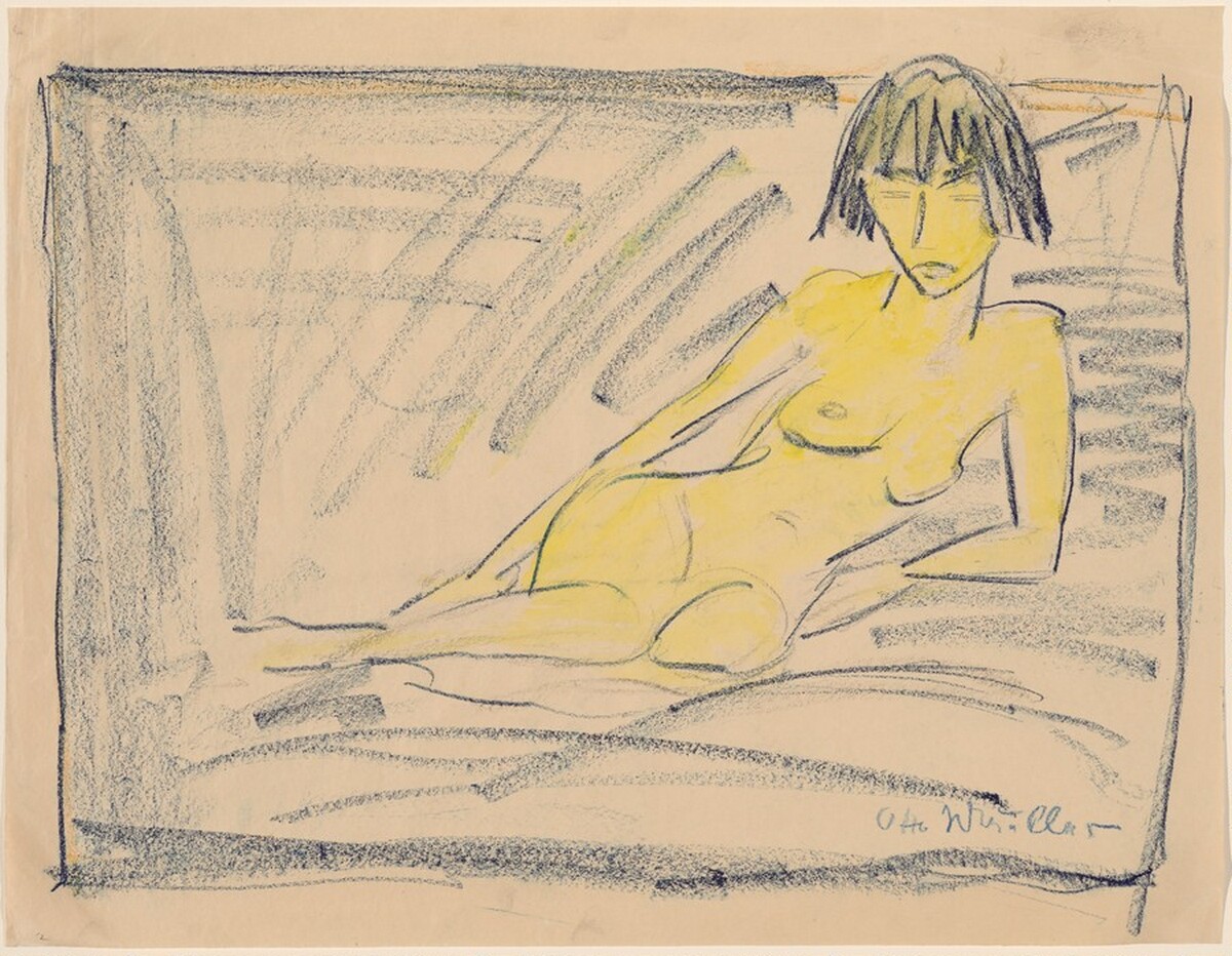 Nude Figure by Otto Mueller