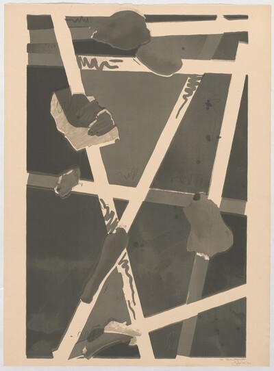 Four Panels from Untitled 1972 [D panel, trial proof 18]