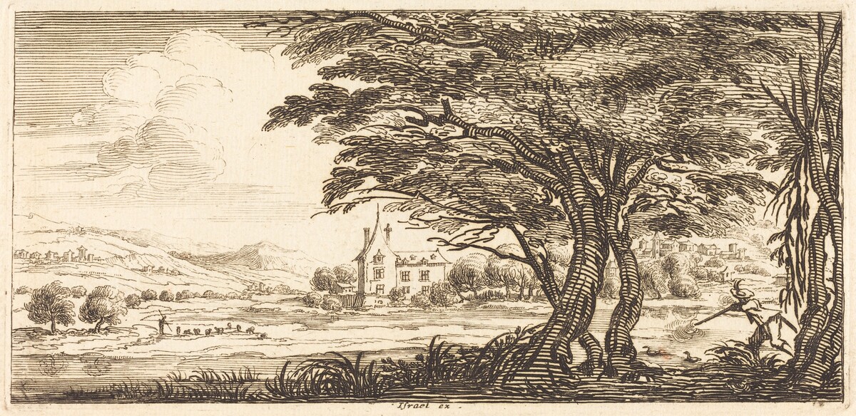 Landscape by after Jacques Callot