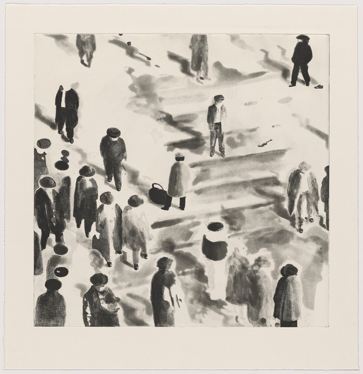 Station [working proof 1] by Christopher Brown