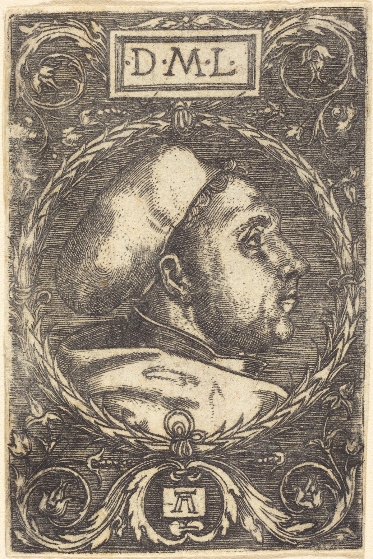 Martin Luther by Albrecht Altdorfer after Lucas Cranach the Elder