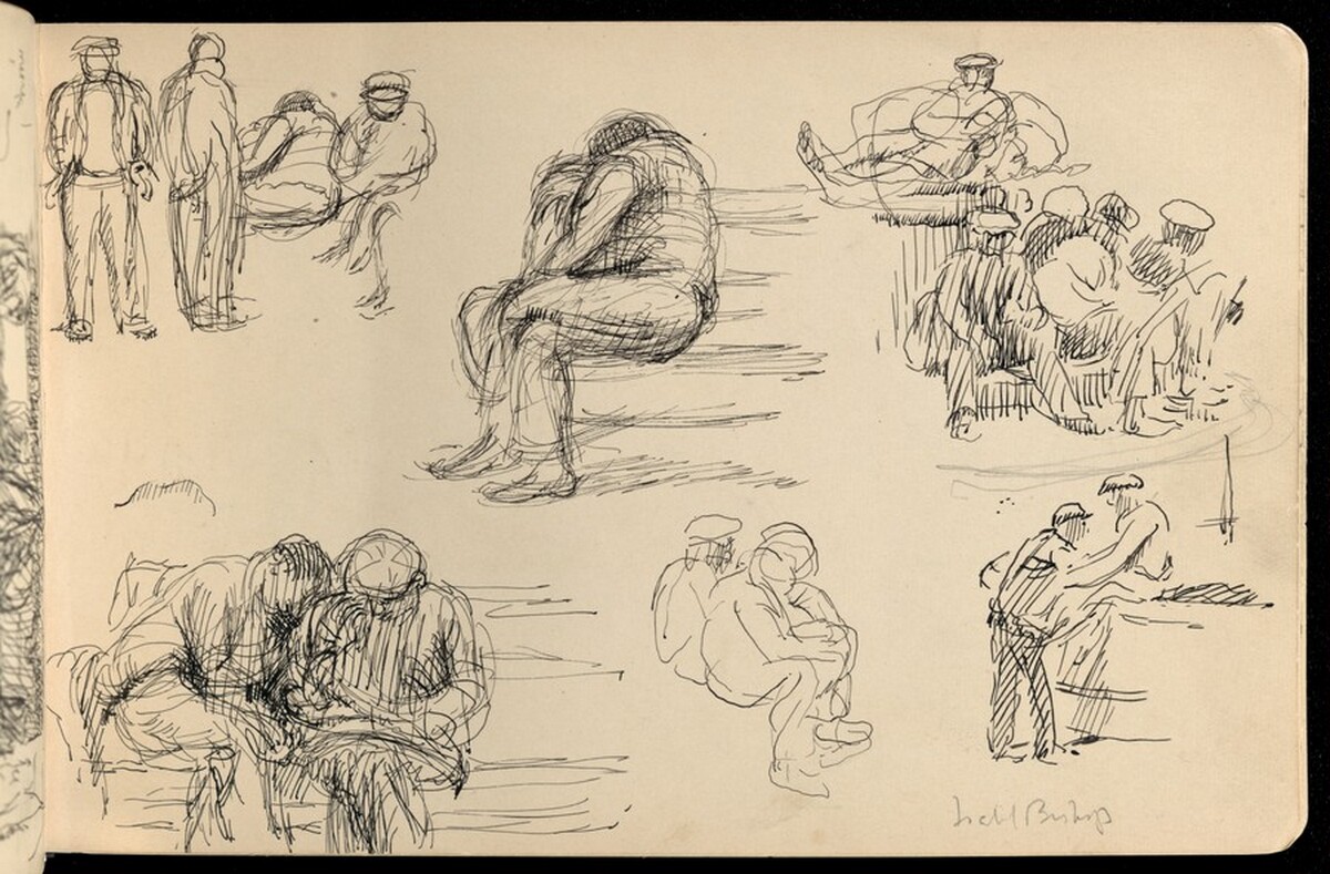 Isabel Bishop Early Sketchbook by Isabel Bishop