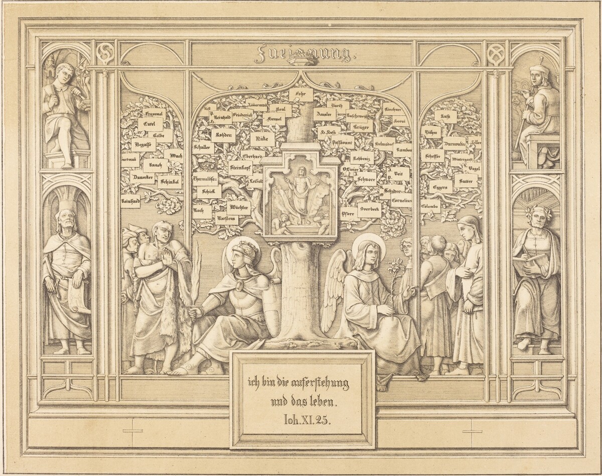 Dedication: Ich bin die Auferstehung und das Leben (I am the resurrection and the life) by Ferdinand Olivier