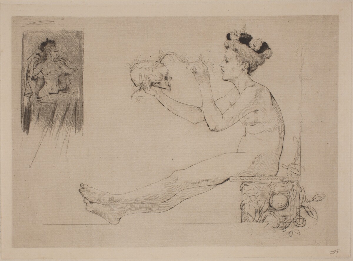 La Coquetterie by Armand Rassenfosse