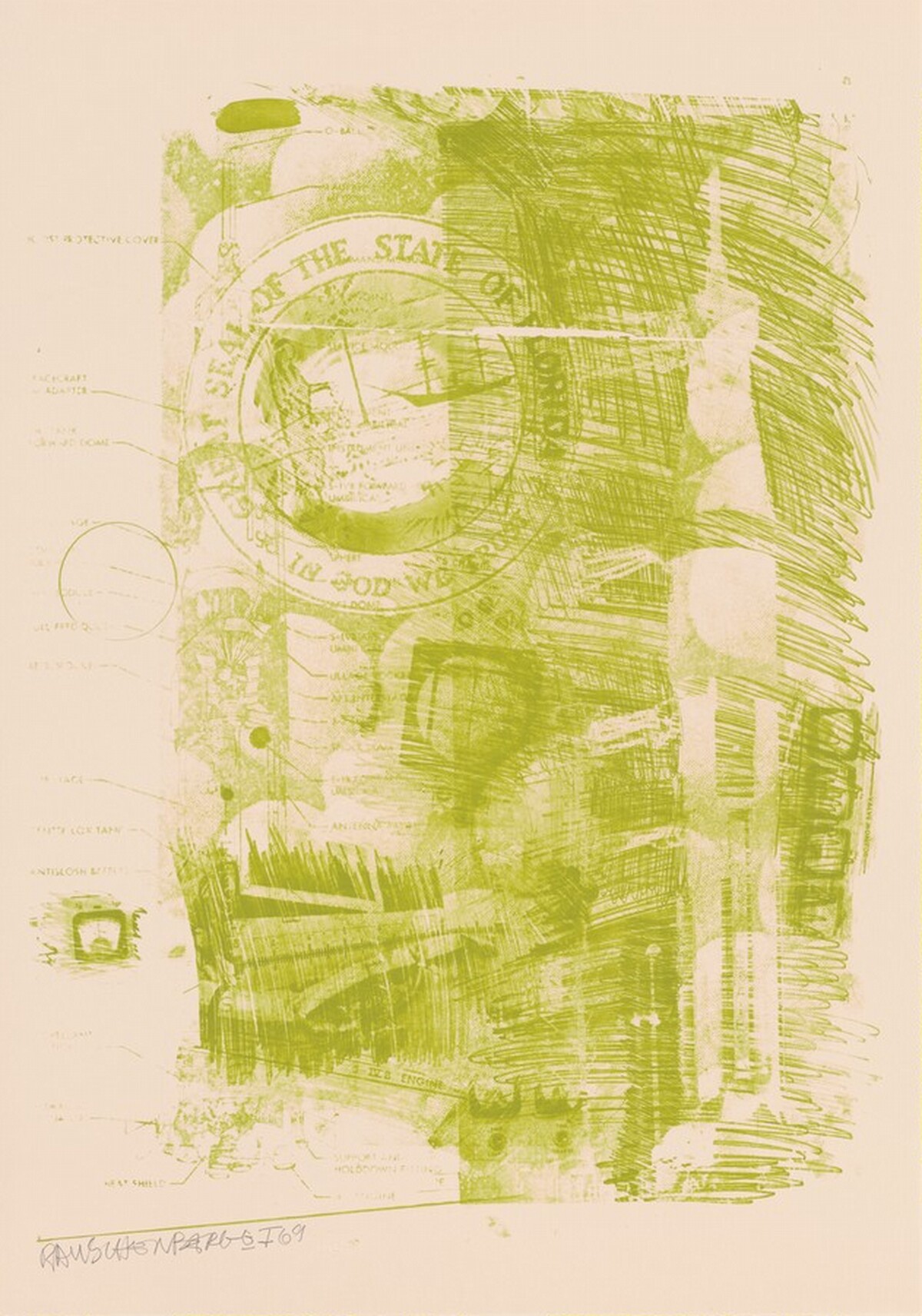 Marsh by Robert Rauschenberg
