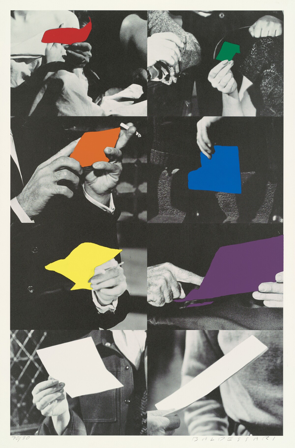 Two Unfinished Letters by John Baldessari