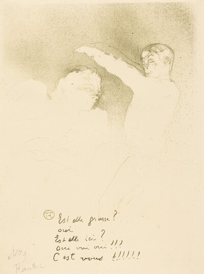 At the Varieties: Mlle. Lender et Brasseur (Aux variétiés: Mlle. Lender et Brasseur)