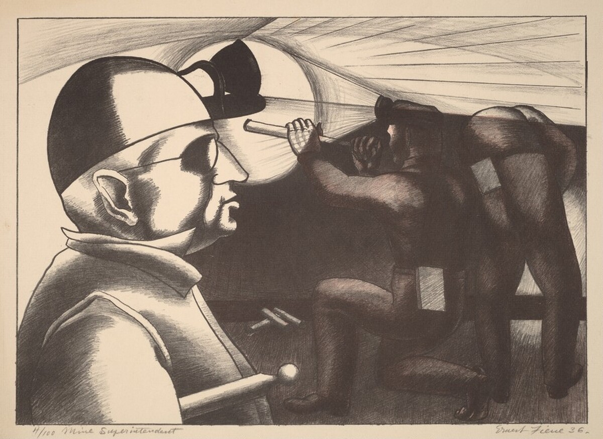 Mine Superintendent by Ernest Fiene