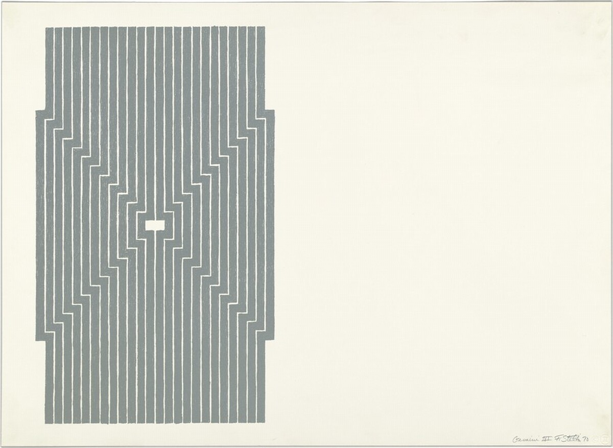 Six Mile Bottom by Frank Stella