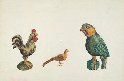 Wooden Birds