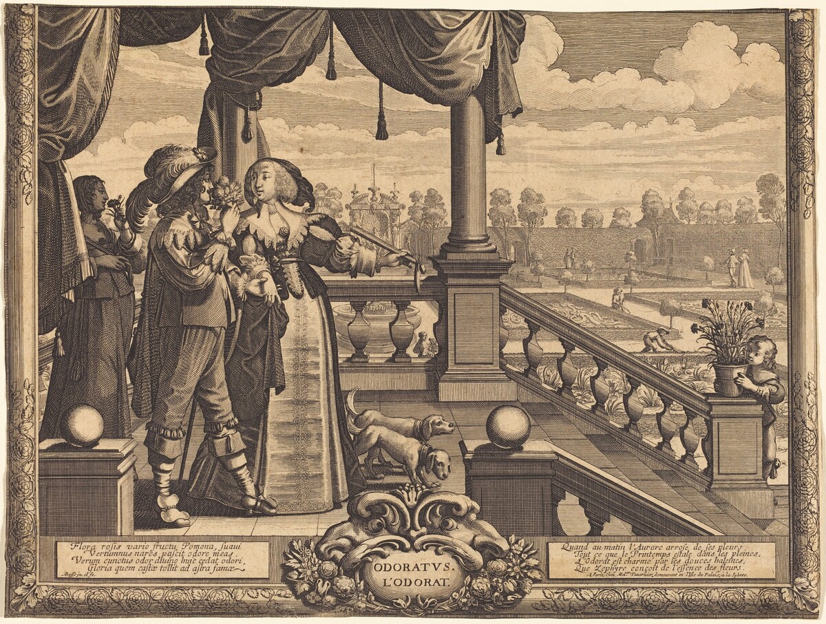 Odoratus, L'Ordorat by Abraham Bosse