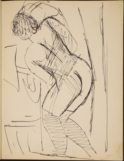 Liegende Frau in Wäsche (Partial Nude) [p. 29]