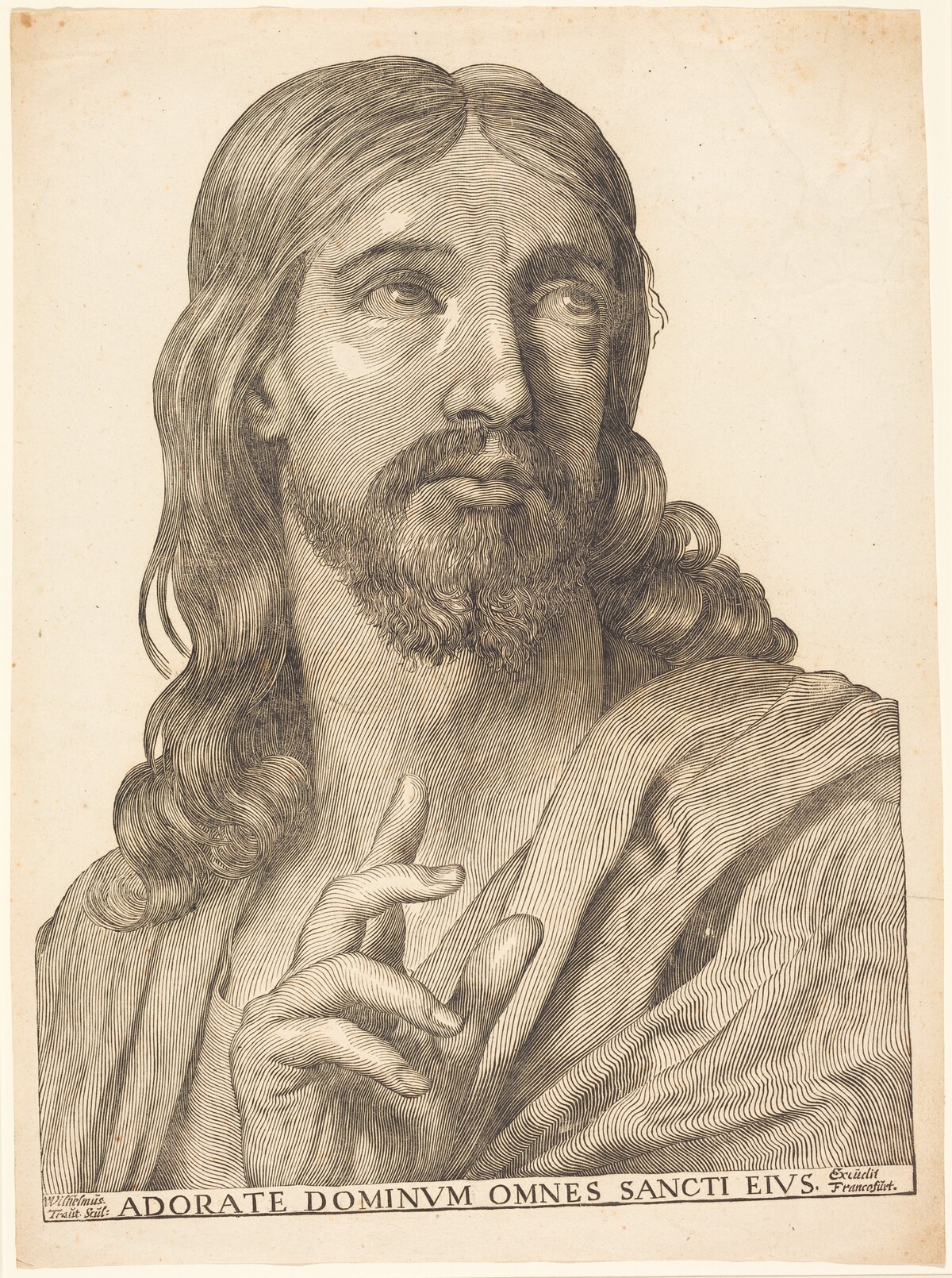 Christ in Half-Length by Wilhelm Traut