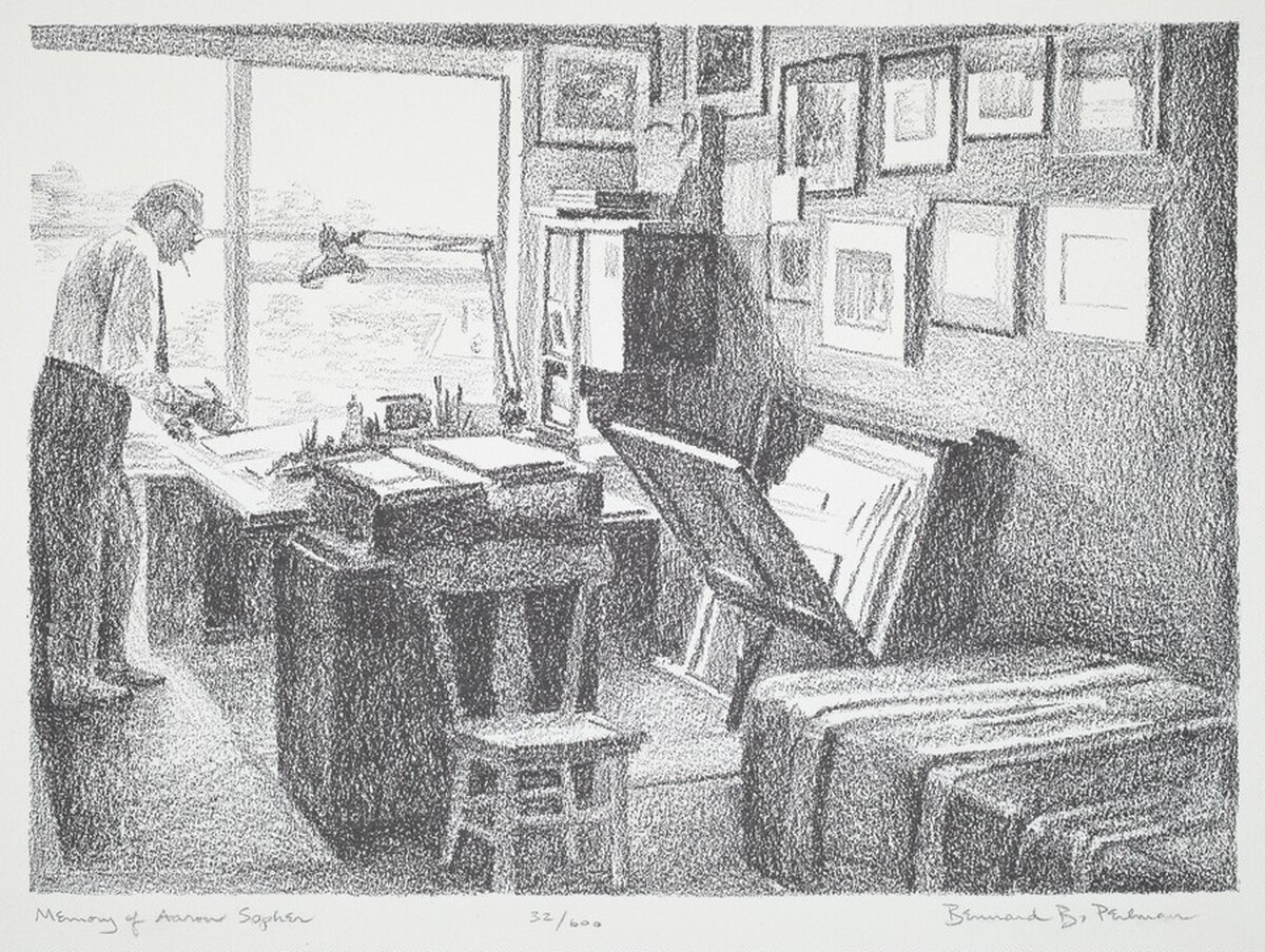 Memory of Aaron Sopher by Bennard B. Perlman