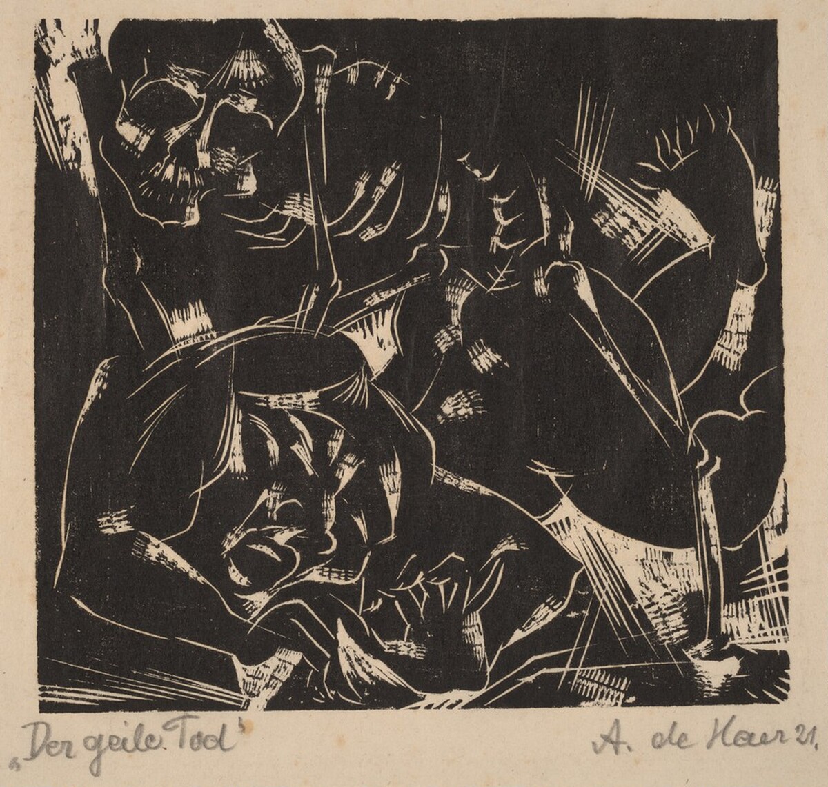 Der Geile Tod (Lustful Death) by Adolf de Haer