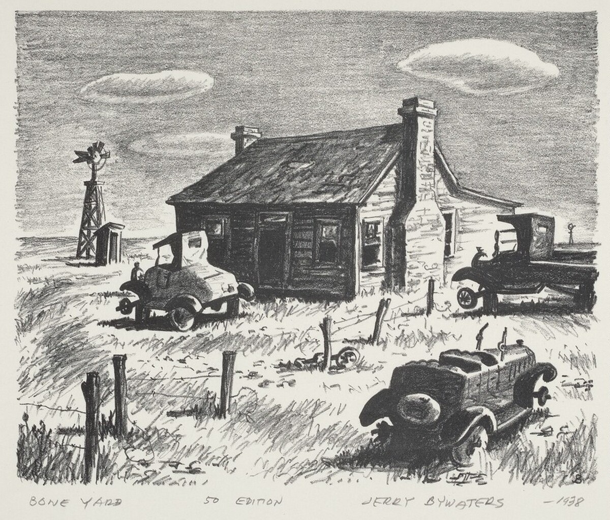 Bone Yard by Jerry Bywaters
