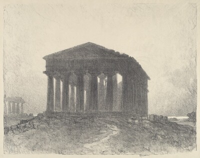 Paestum, Evening