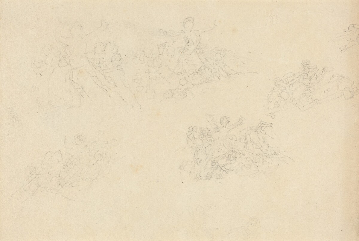 Sheet of Studies by John Flaxman